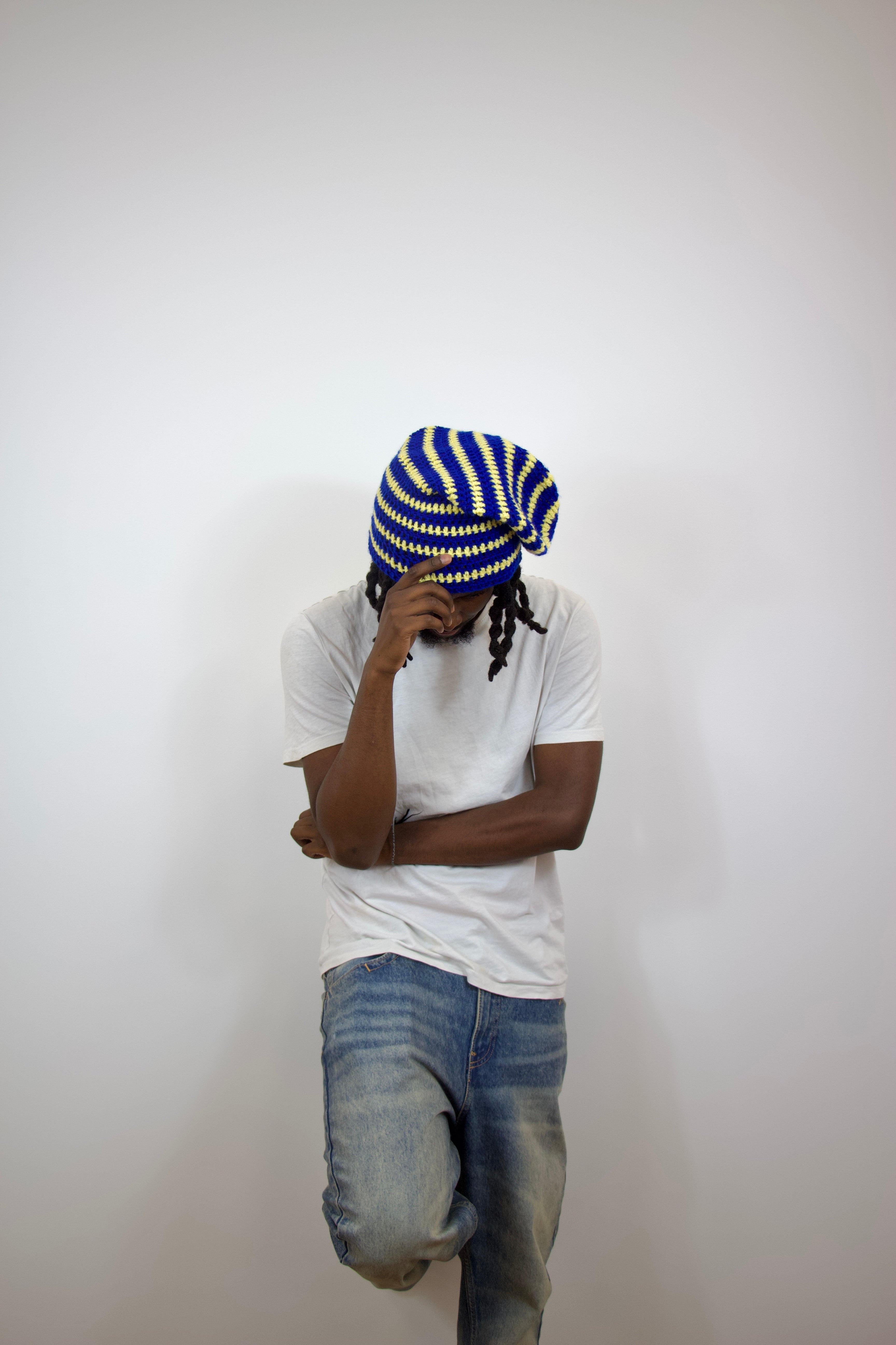 YELLOW FONT BEANIE